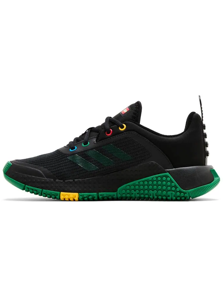 Кроссовки adidas LEGO x Sport J 'Black Green' — изображение 3 из 8, черный