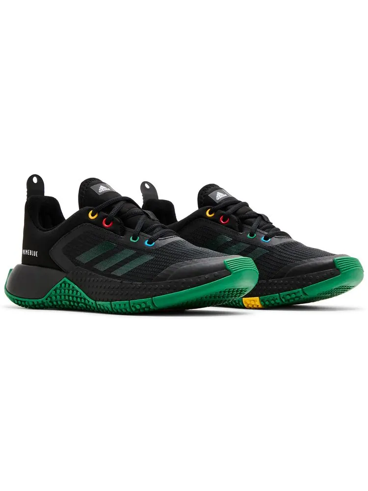 Кроссовки adidas LEGO x Sport J 'Black Green' — изображение 8 из 8, черный