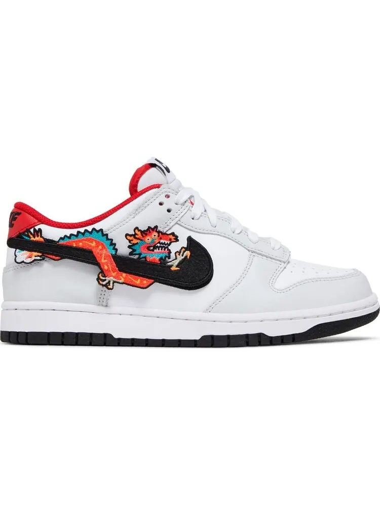 Кроссовки Dunk Low GS 'Year of the Dragon' — изображение 1 из 4, серый