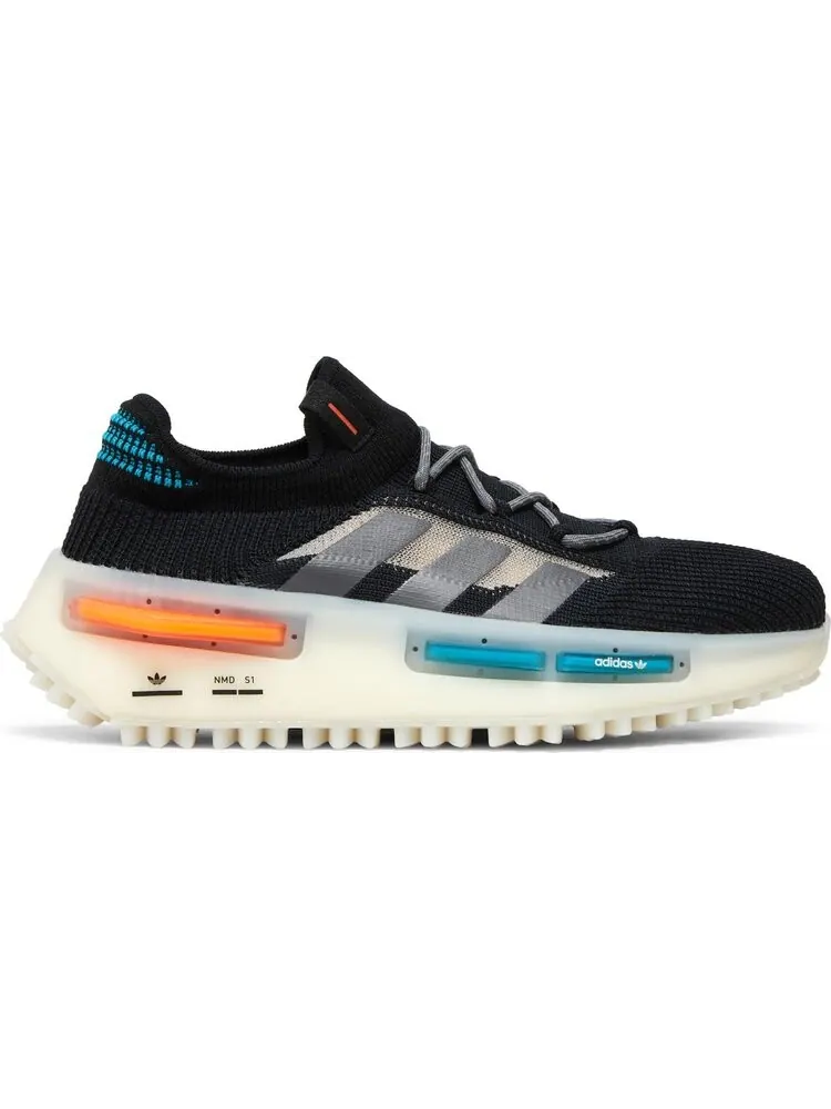 Кроссовки NMD_S1 'Black Teal Orange' — изображение 1 из 4, черный