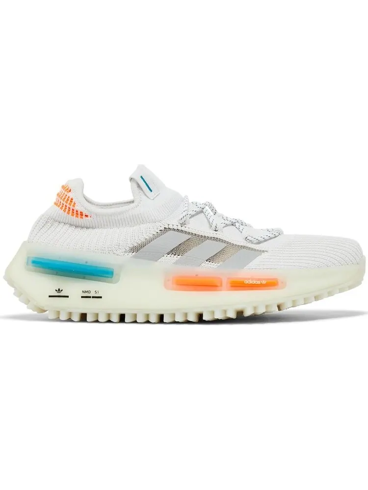 Кроссовки NMD_S1 'White Orange Teal' — изображение 1 из 4, белый