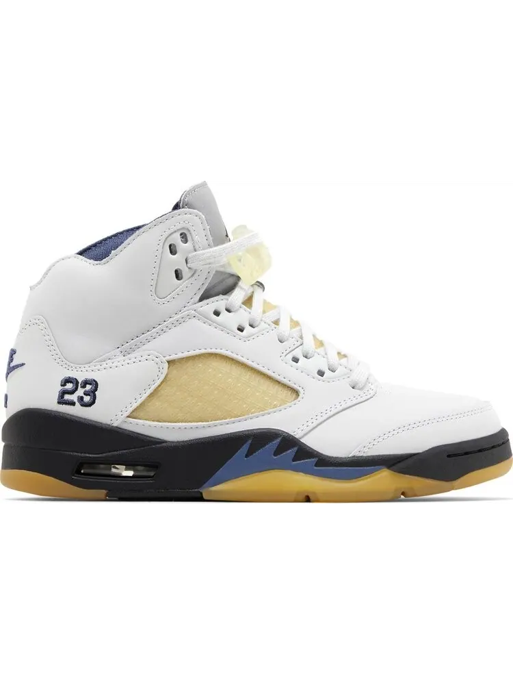 Кроссовки A Ma Maniére x Wmns Air Jordan 5 Retro — изображение 1 из 4, белый/синий