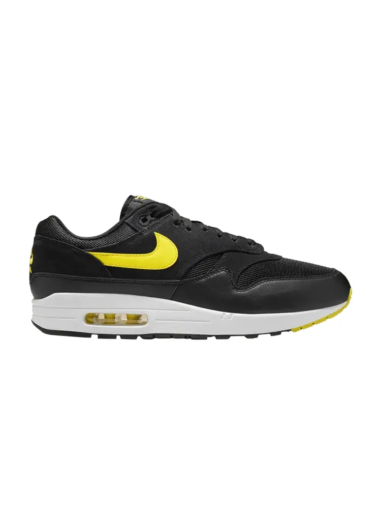 Кроссовки Nike Air Max 1 Essential 'Batman' — изображение 1 из 1, черный/желтый/белый