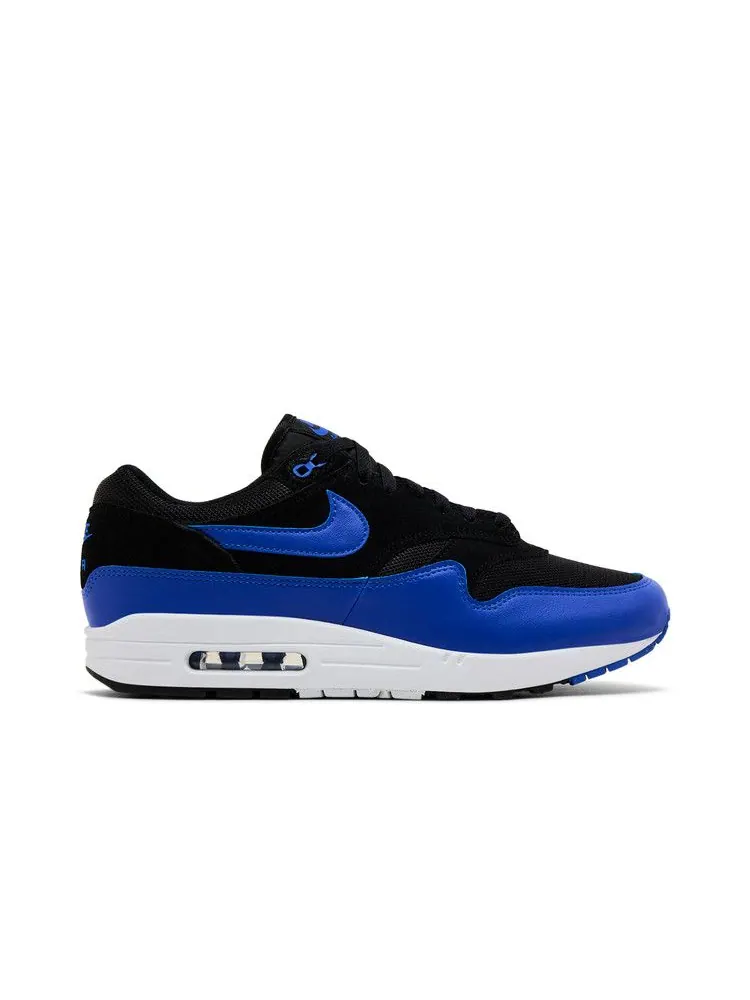 Кроссовки Nike Air Max 1 Essential 'Black Hyper Royal' — изображение 2 из 9, черный