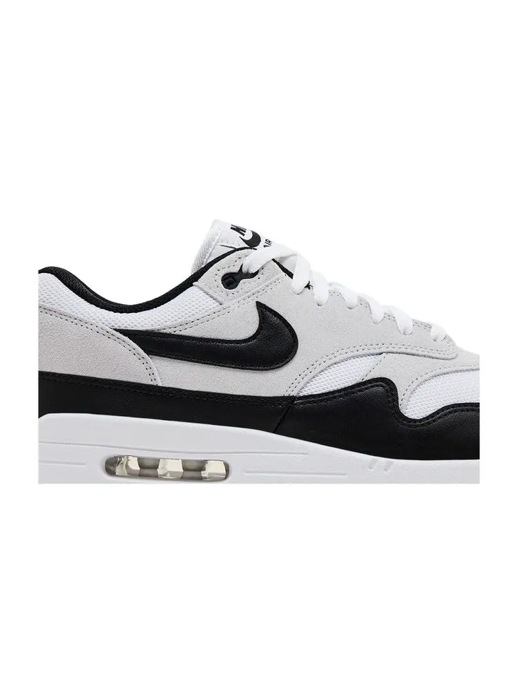 Кроссовки Nike Air Max 1 Essential 'White Pure Platinum Black' — изображение 3 из 9, белый/платиновый/черный