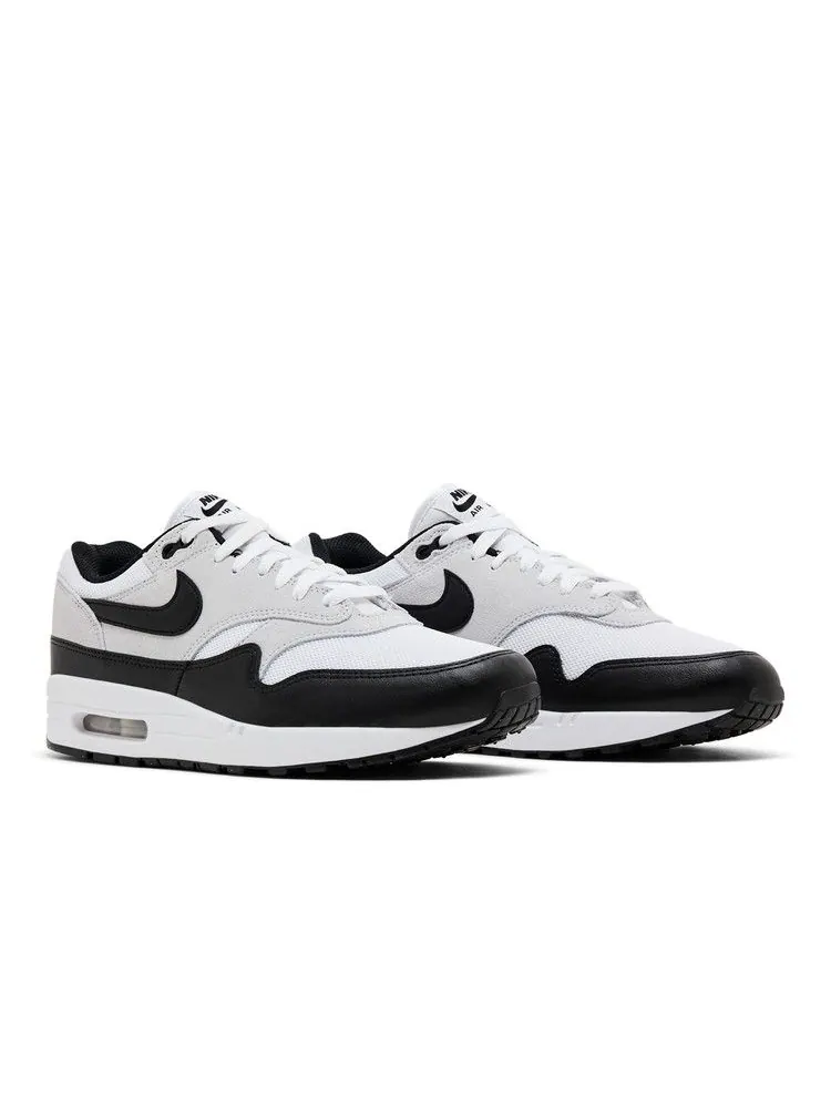 Кроссовки Nike Air Max 1 Essential 'White Pure Platinum Black' — изображение 9 из 9, белый/платиновый/черный