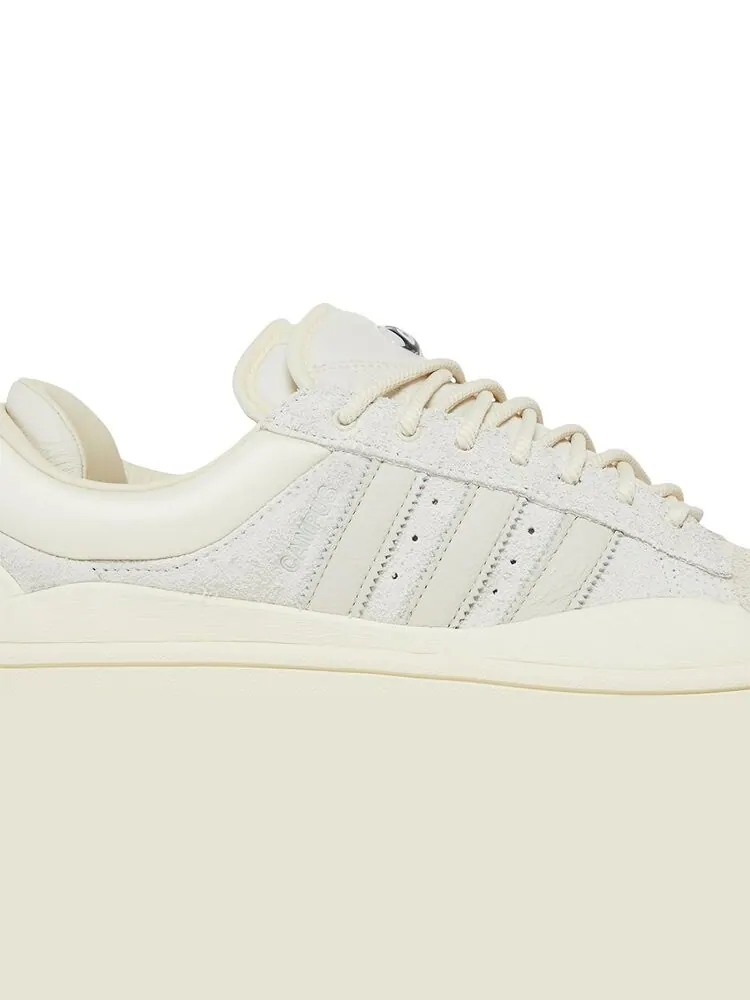 Кроссовки Adidas Bad Bunny x Campus Moon 'Cloud White' — изображение 2 из 8, бежевый
