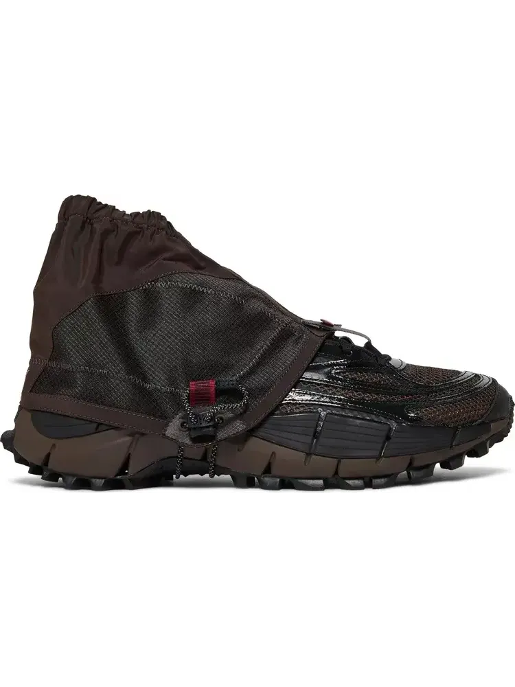 Кроссовки a$ap nast x zig kinetica 2.5 'dark brown' Reebok — изображение 1 из 9, коричневый