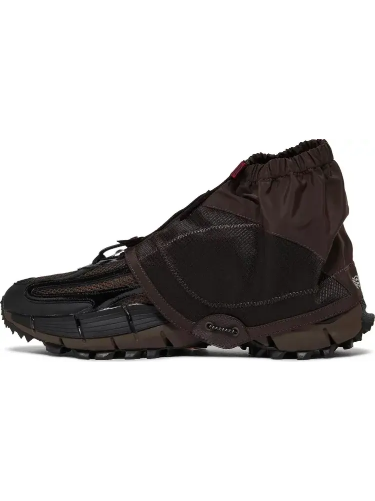 Кроссовки a$ap nast x zig kinetica 2.5 'dark brown' Reebok — изображение 3 из 9, коричневый