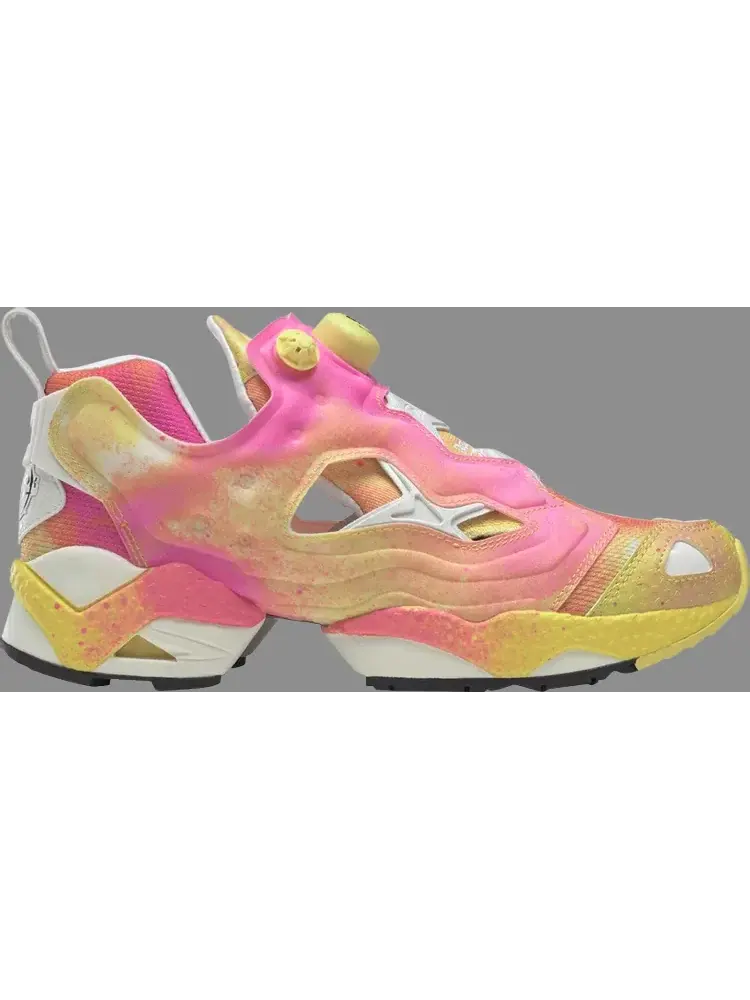 Кроссовки smiley x instapump fury '50th anniversary' Reebok — изображение 1 из 1, розовый