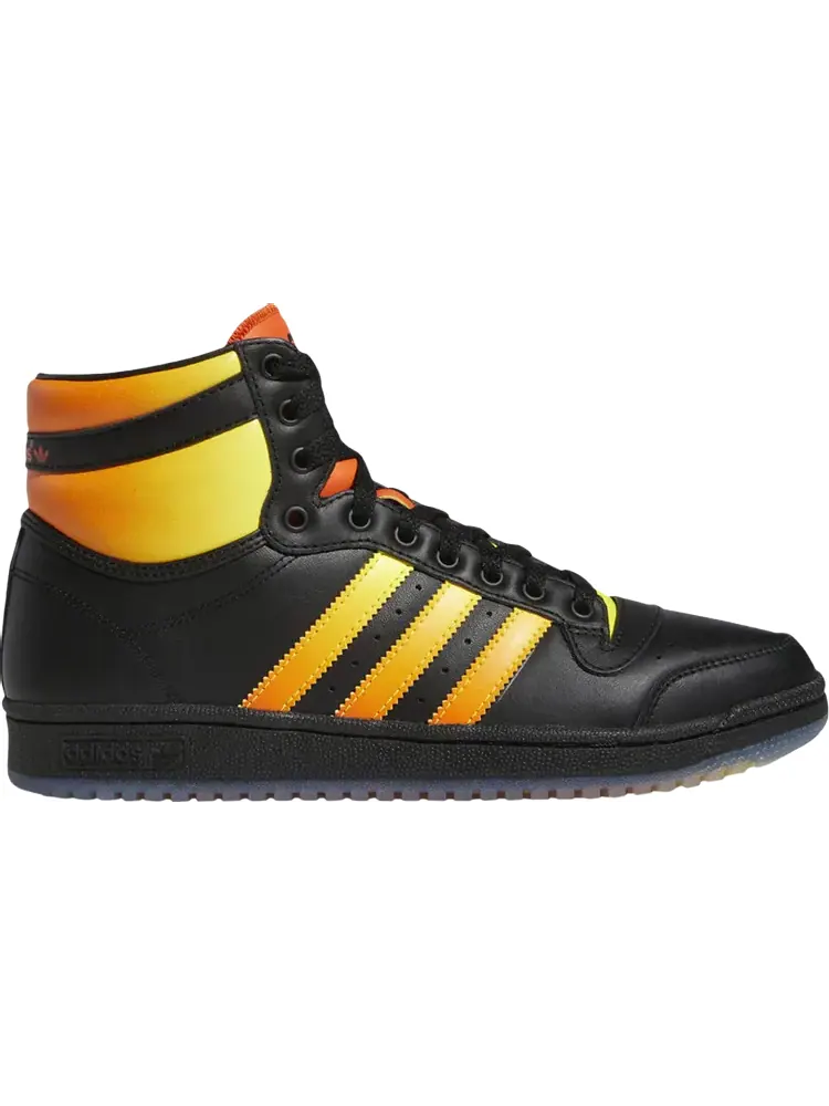Кроссовки Adidas Top Ten High 'Black Beam Yellow Gradient' — изображение 1 из 1, черный