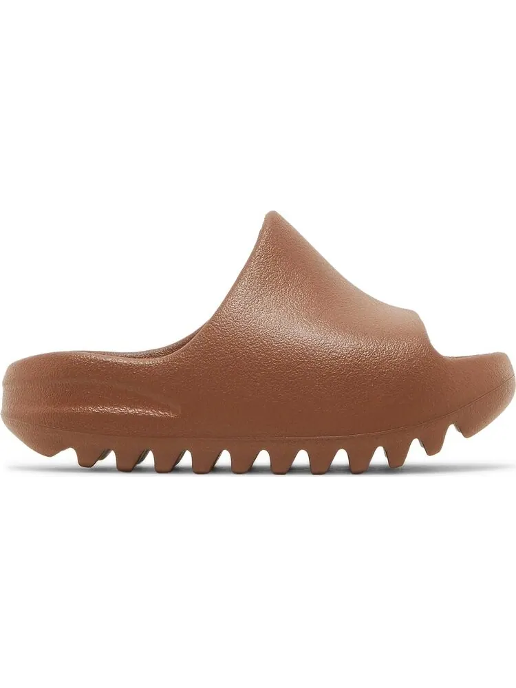 Сандалии Adidas Yeezy Slides Kids 'Flax' — изображение 1 из 8, загар