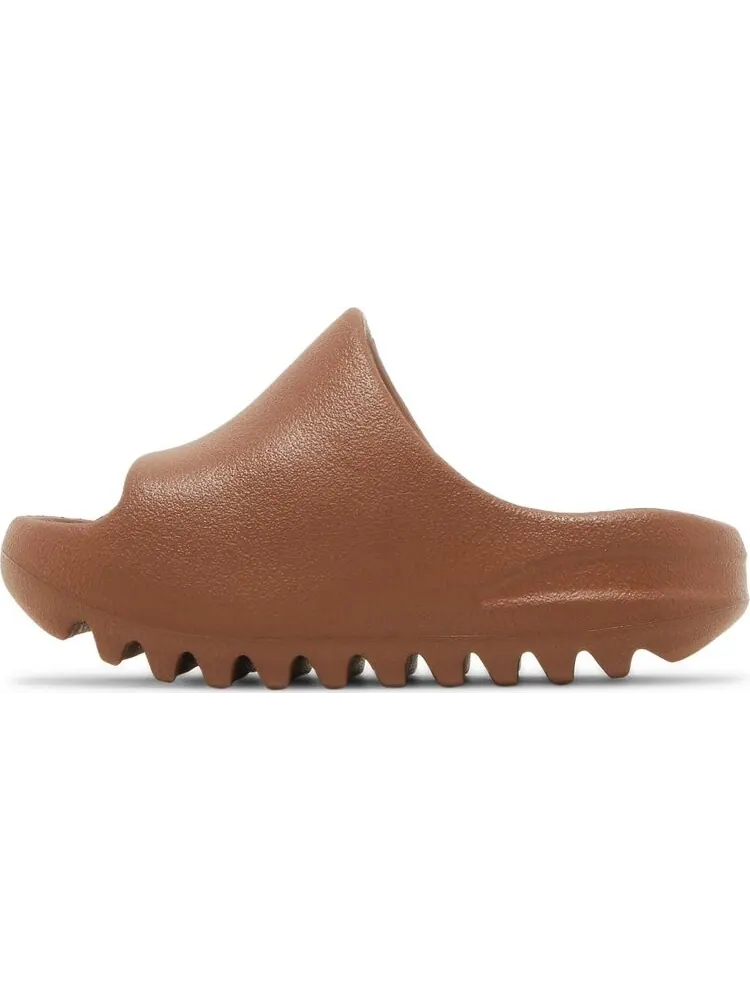 Сандалии Adidas Yeezy Slides Kids 'Flax' — изображение 3 из 8, загар