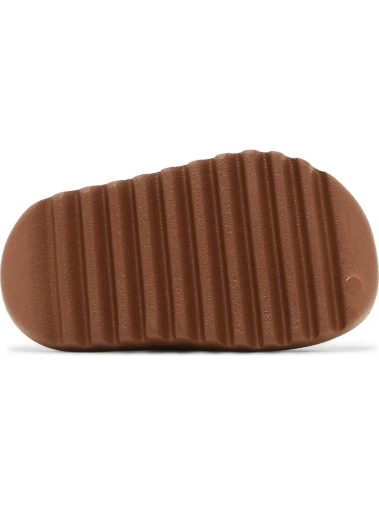 Сандалии Adidas Yeezy Slides Kids 'Flax' — изображение 4 из 8, загар