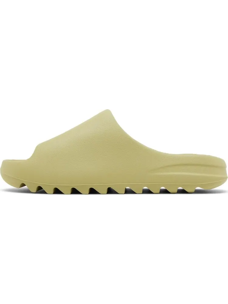 Сандалии Adidas Yeezy Slides 'Resin' 2022 — изображение 3 из 8, зеленый