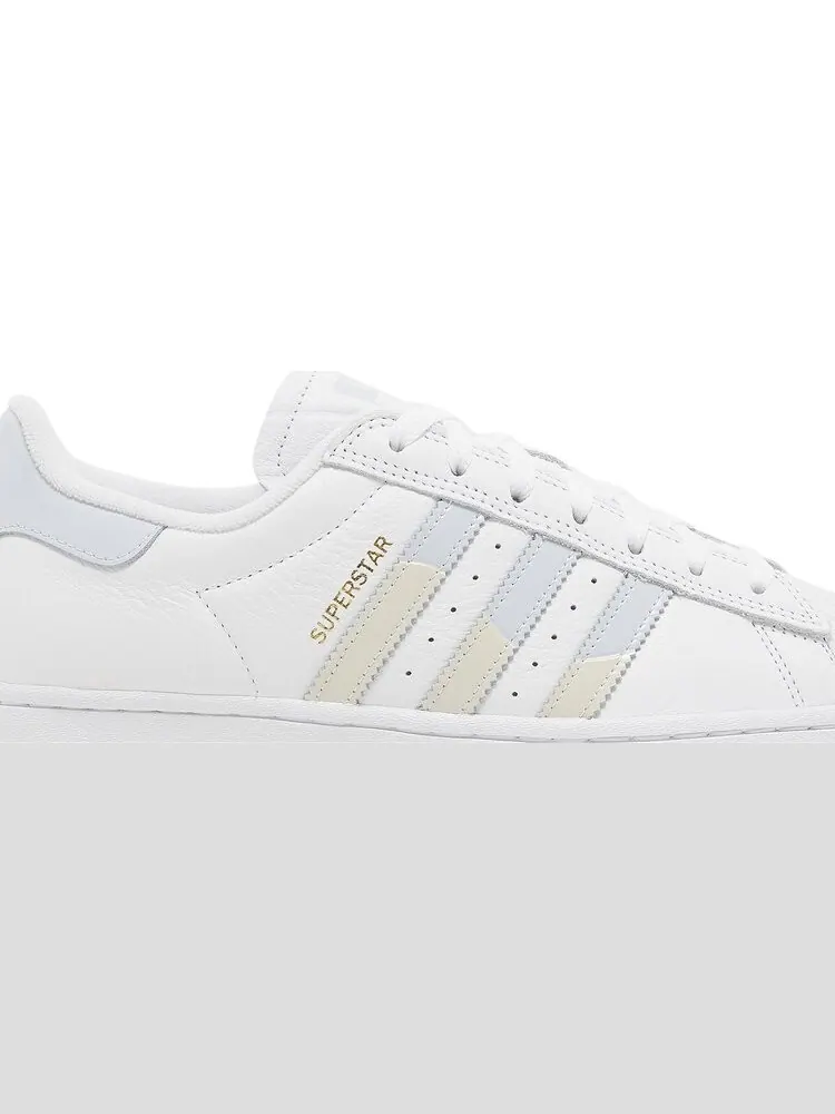 Кроссовки Dime x Superstar ADV 'White Halo Blue' — изображение 2 из 4, белый