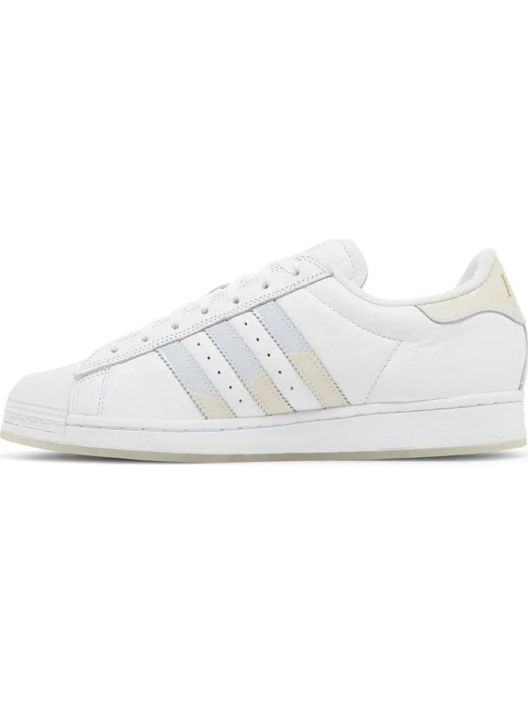Кроссовки Dime x Superstar ADV 'White Halo Blue' — изображение 3 из 4, белый
