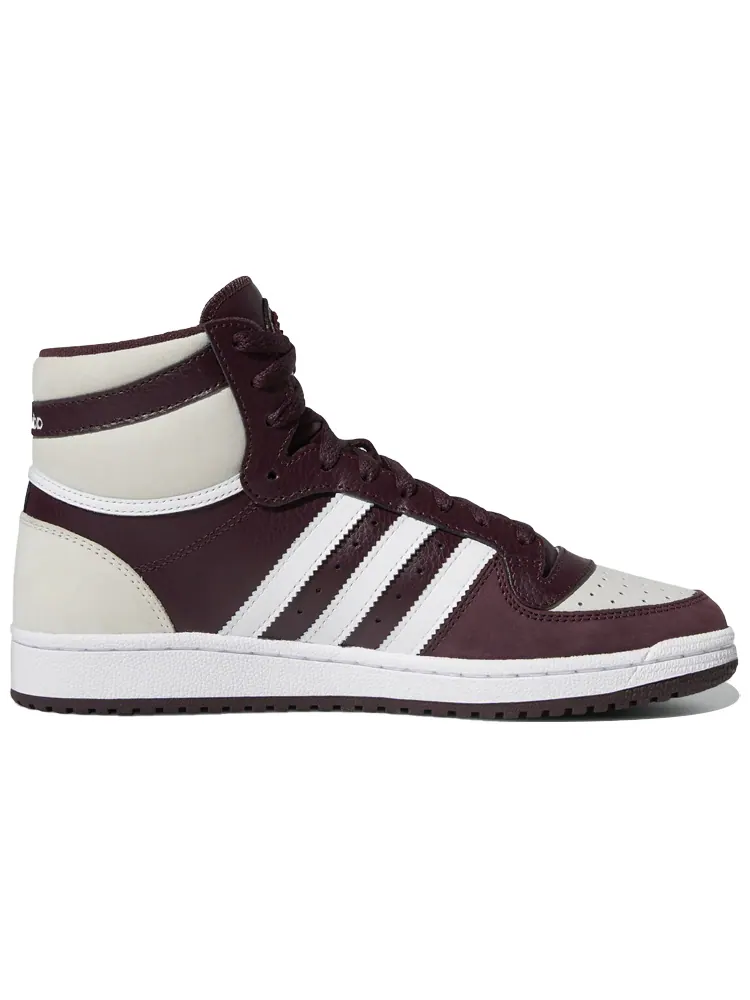 Кроссовки Top Ten Adidas Originals Rb 'Shadow Maroon White' — изображение 2 из 6, красный