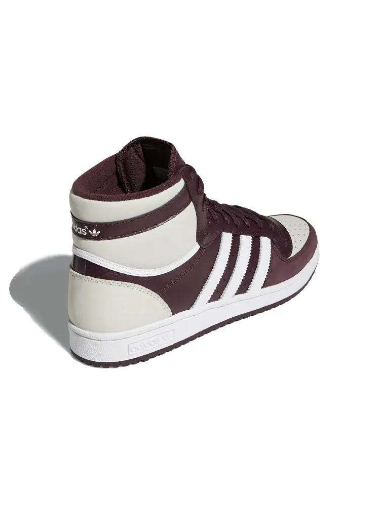 Кроссовки Top Ten Adidas Originals Rb 'Shadow Maroon White' — изображение 4 из 6, красный