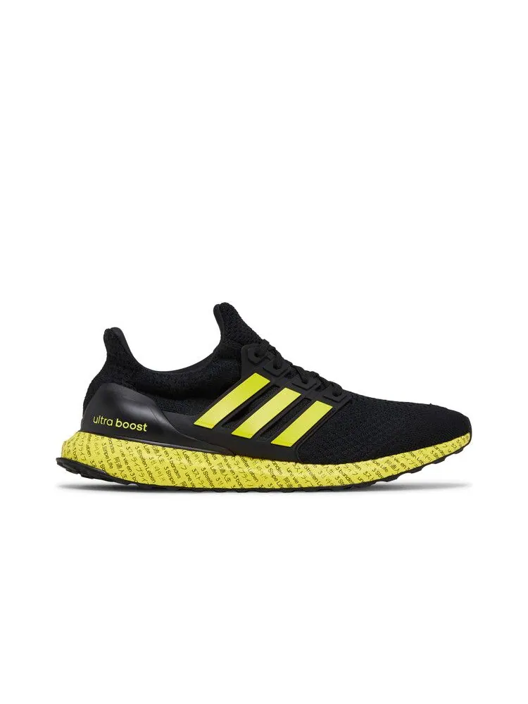 Кроссовки adidas UltraBoost 5.0 DNA '3 Stripe Life' — изображение 2 из 9, черный/желтый/черный