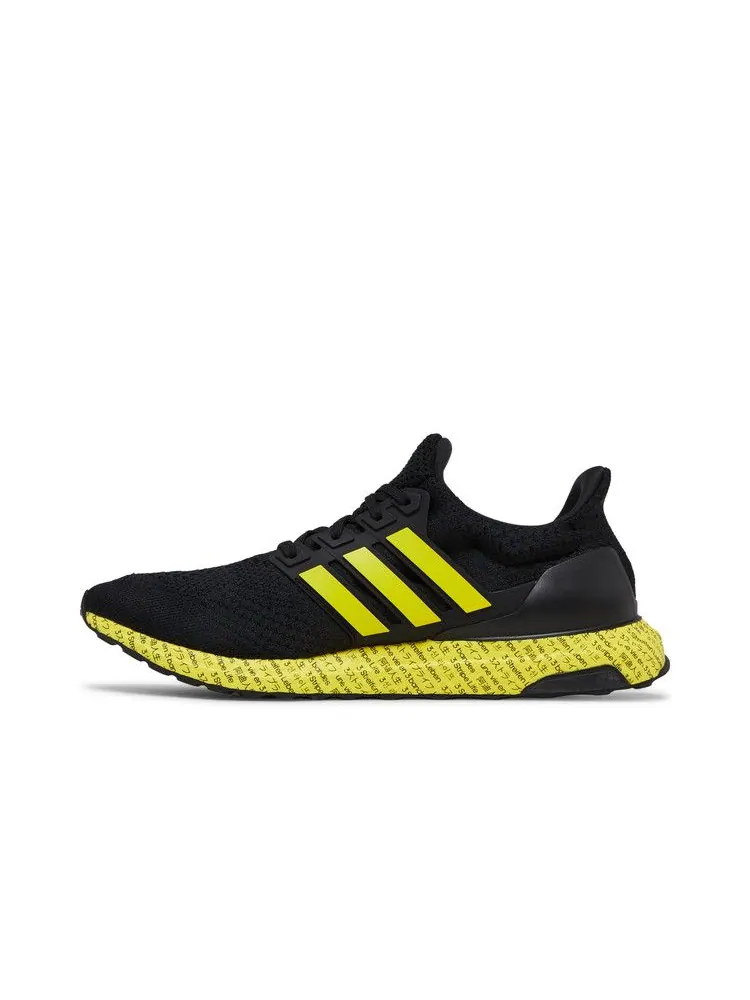 Кроссовки adidas UltraBoost 5.0 DNA '3 Stripe Life' — изображение 4 из 9, черный/желтый/черный