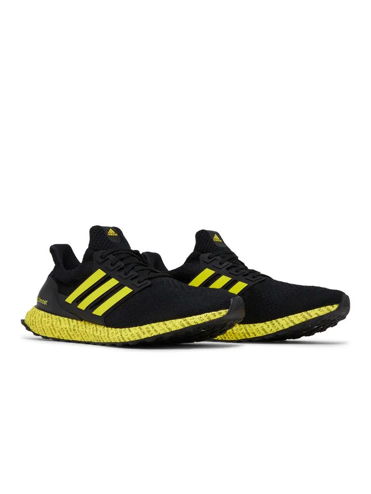 Кроссовки adidas UltraBoost 5.0 DNA '3 Stripe Life' — изображение 9 из 9, черный/желтый/черный