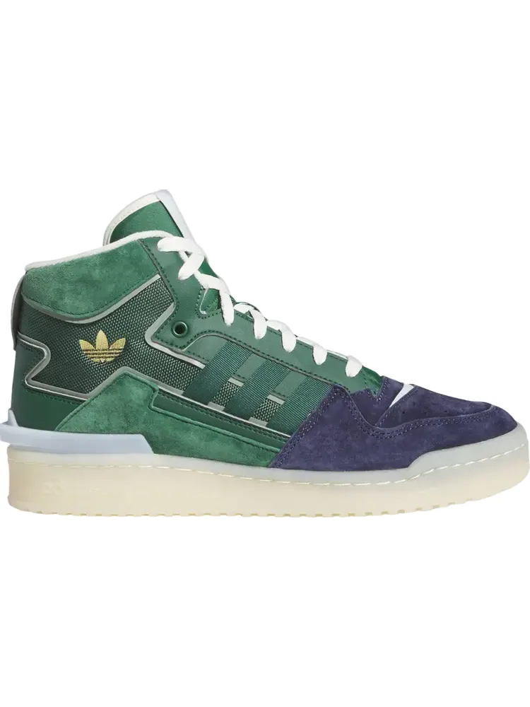 Кроссовки Forum Exhibit Mid 'Inside Out - Dark Green Navy' — изображение 1 из 1, зеленый