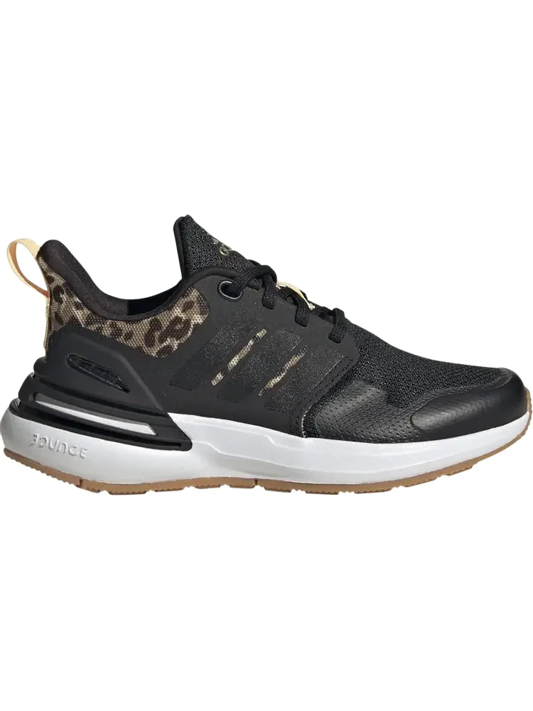 Кроссовки Adidas RapidaSport Bounce Big Kid 'Leopard' — изображение 1 из 1, черный