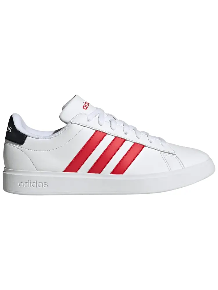 Кроссовки adidas Grand Court 2.0 'White Better Scarlet' — изображение 1 из 1, белый
