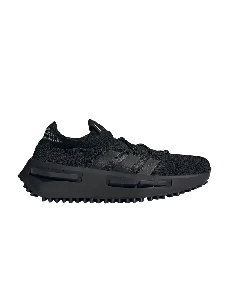 Кроссовки adidas NMD_S1 'Triple Black' Sample — изображение 1 из 1, черный/серый/белый