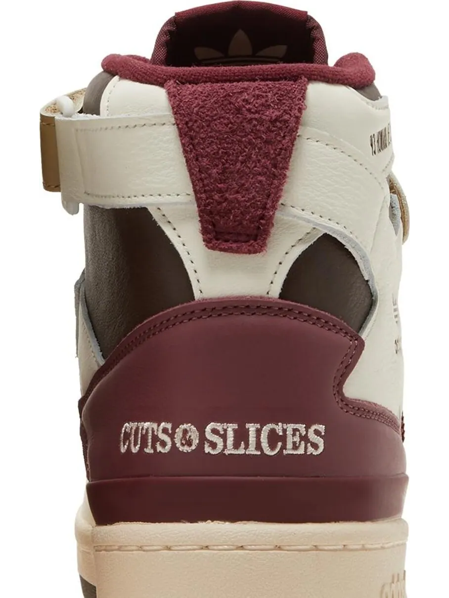 Кроссовки Adidas Cuts & Slices x Forum 84 High 'Pull Up Beloved' — изображение 7 из 8, бежевый