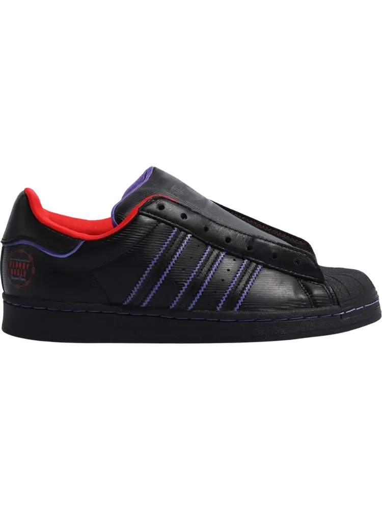 Кроссовки Adidas BLOODY ANGLE x Superstar Laceless 'Bewitching' — изображение 1 из 1, черный