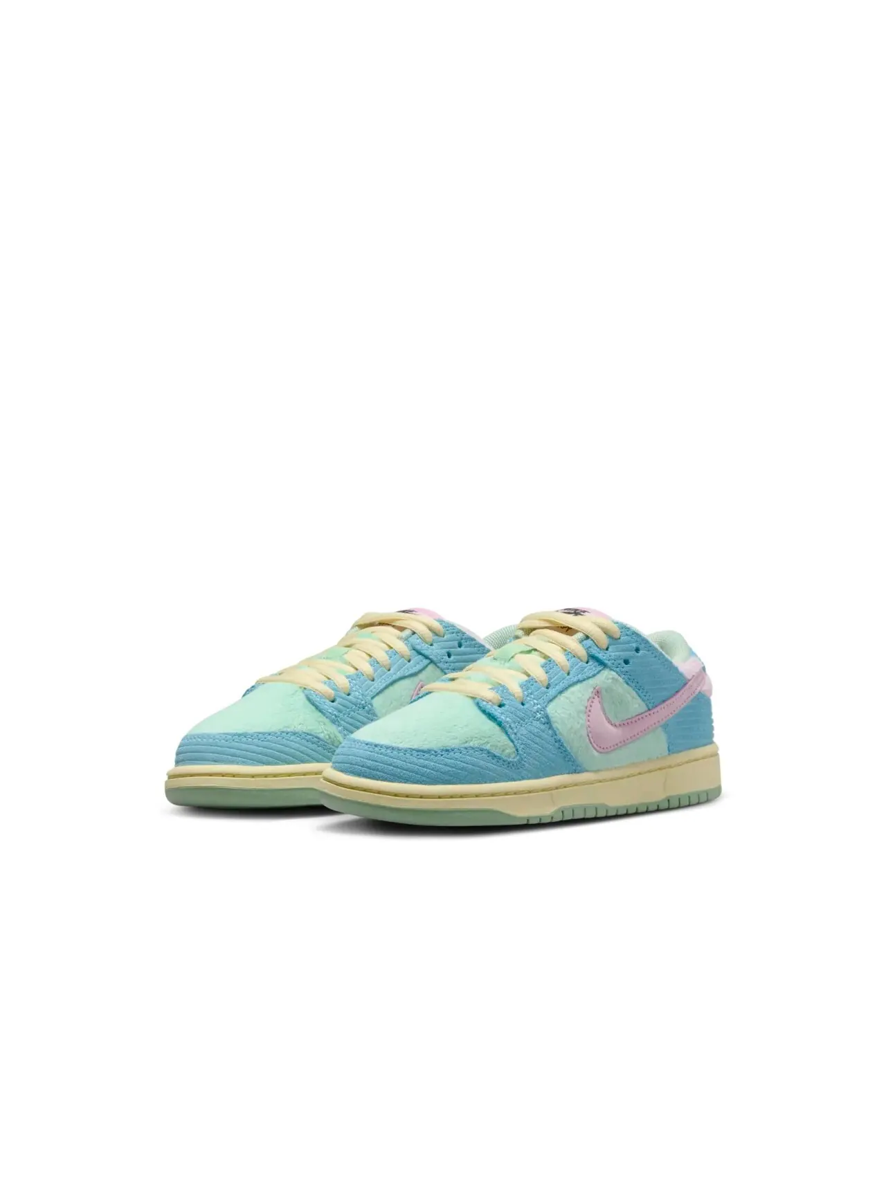 Кроссовки детские Nike SB Dunk Low Pro x Verdy 'Visty' — изображение 7 из 9, голубой/зеленый