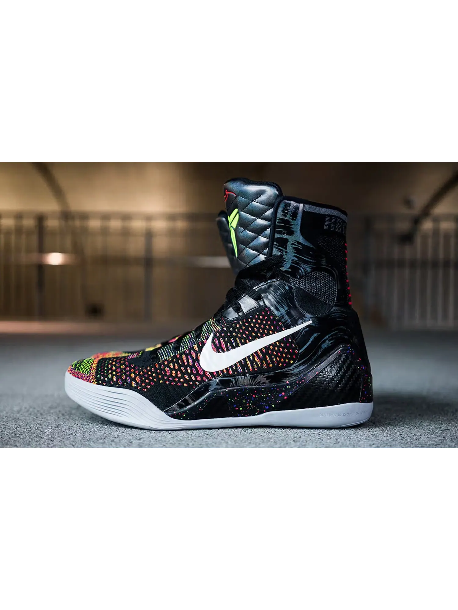 Баскетбольные кроссовки Nike Kobe 9 Elite "Masterpiece" — изображение 6 из 13, черный/фиолетовый