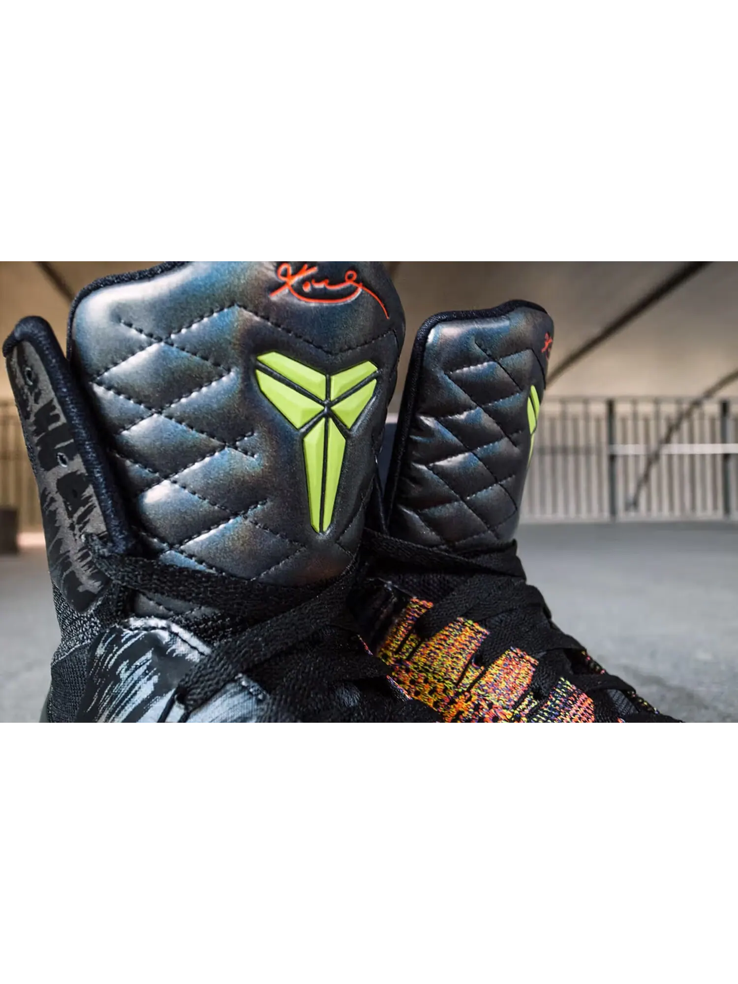 Баскетбольные кроссовки Nike Kobe 9 Elite "Masterpiece" — изображение 7 из 13, черный/фиолетовый