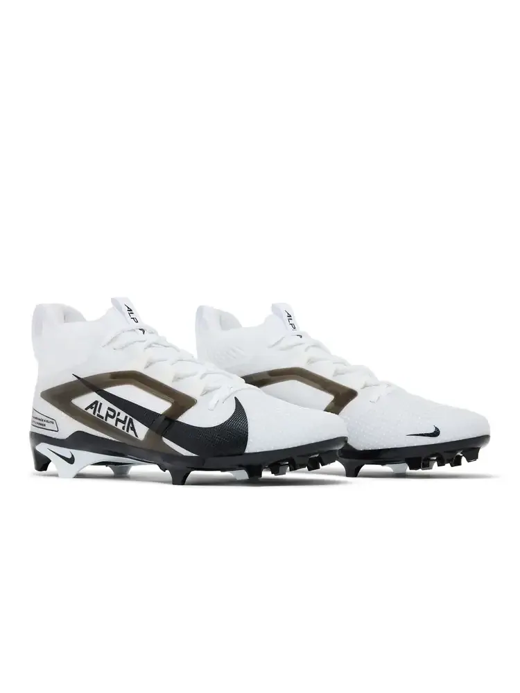 Кроссовки Nike Alpha Menace Elite 4 'White Black' — изображение 8 из 8, белый