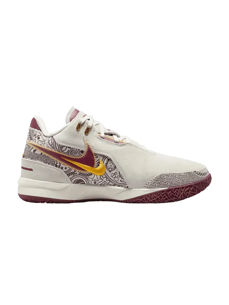Кроссовки Nike Zoom LeBron NXXT Gen AMPD 'Cavaliers' — изображение 1 из 1, светлый//золотистый