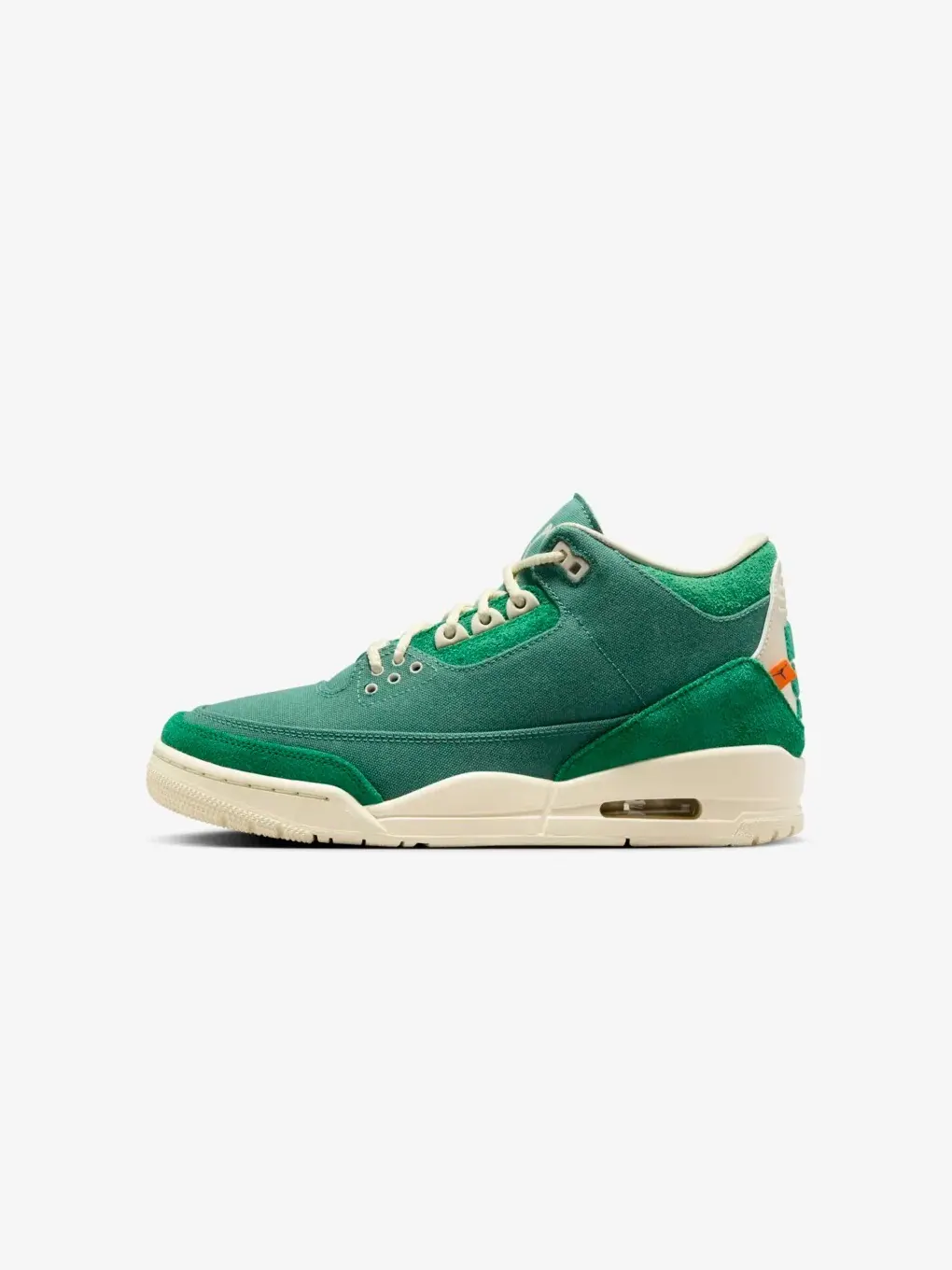 Кроссовки Air Jordan 3 Retro x Nina Chanel Abney Bicoastal and Malachite — изображение 1 из 11, зеленый