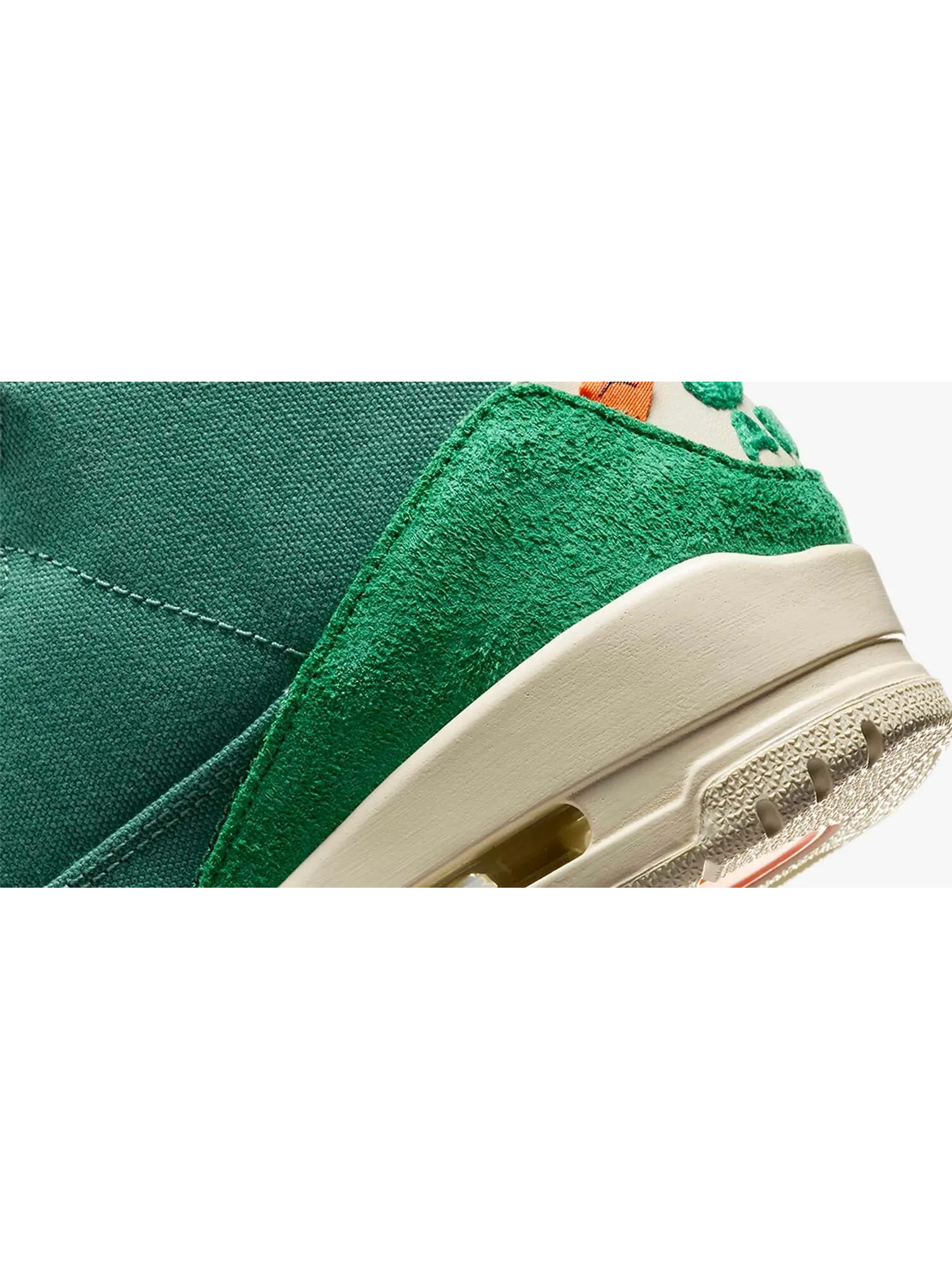 Кроссовки Air Jordan 3 Retro x Nina Chanel Abney Bicoastal and Malachite — изображение 8 из 11, зеленый