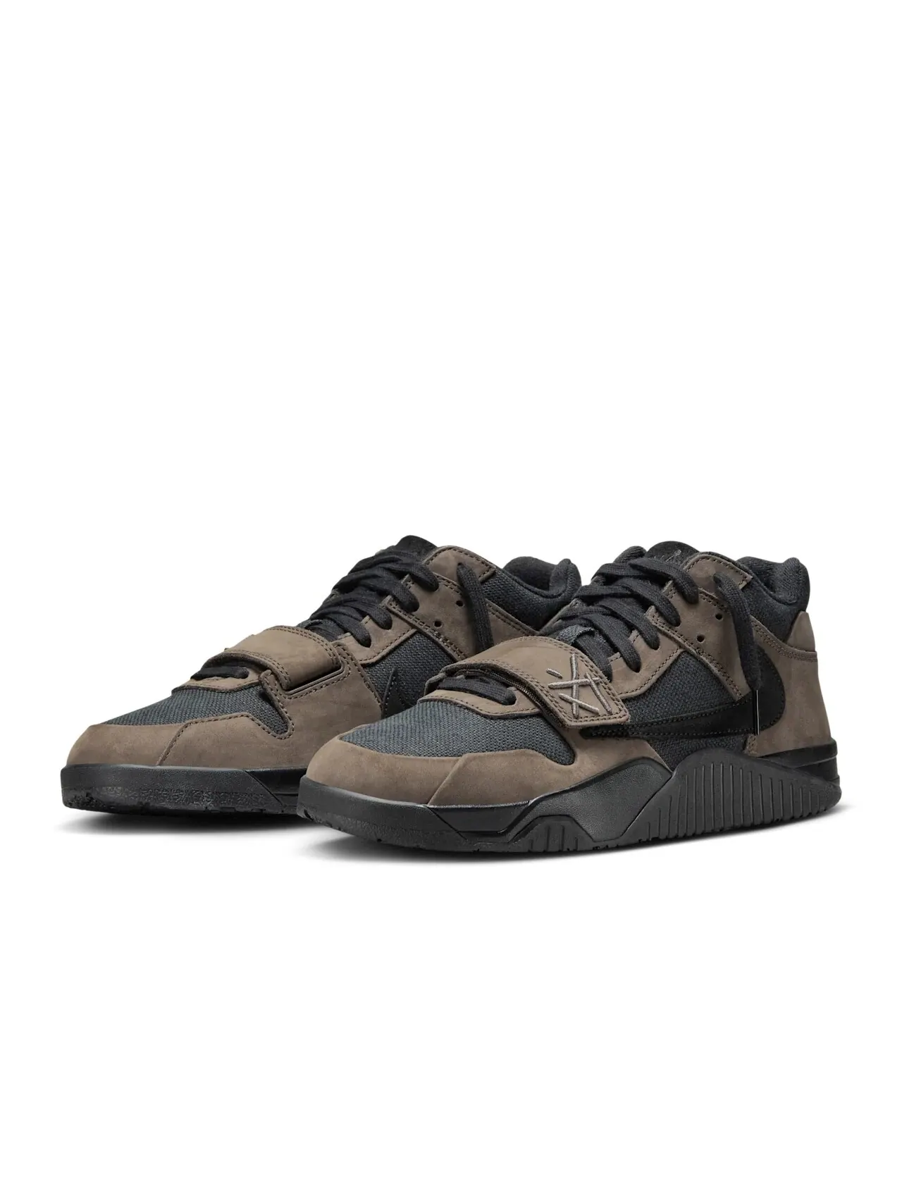 Кроссовки Air Jordan CJ1 T-Rexx 'Black and Dark Mocha' — изображение 2 из 5, коричневый