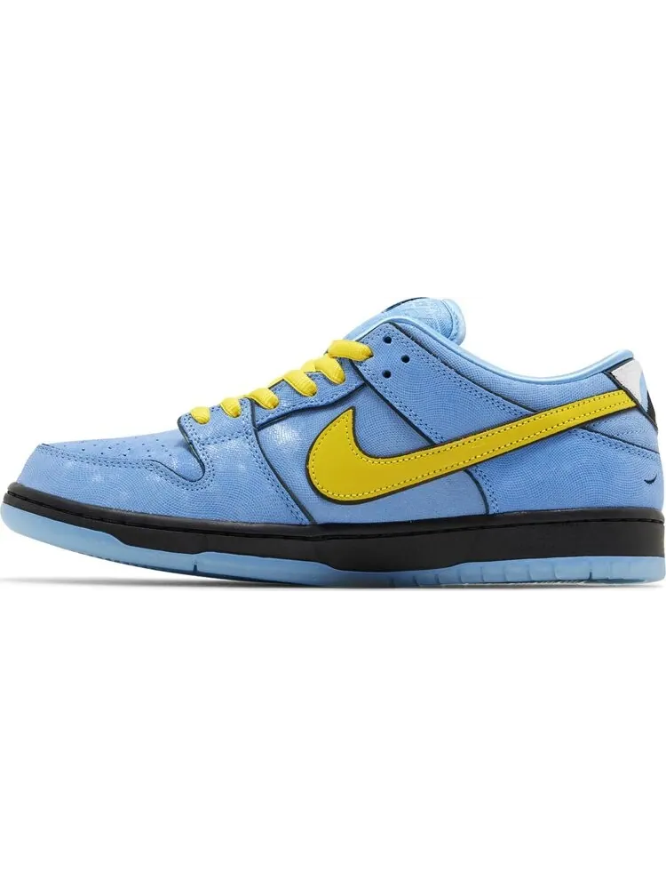 Кроссовки The Powerpuff Girls x Dunk Low Pro SB QS 'Bubbles' — изображение 3 из 4, синий