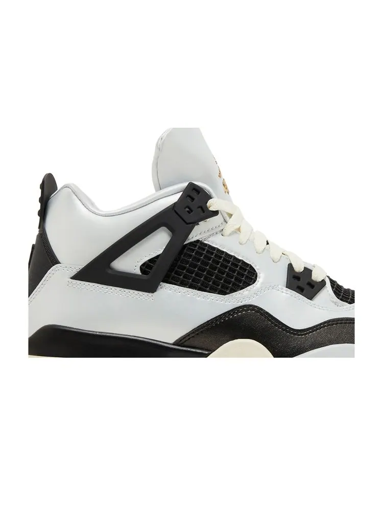 Кроссовки Air Jordan 4 Retro GS Platinum Gold — изображение 2 из 6, платиновый золотистый
