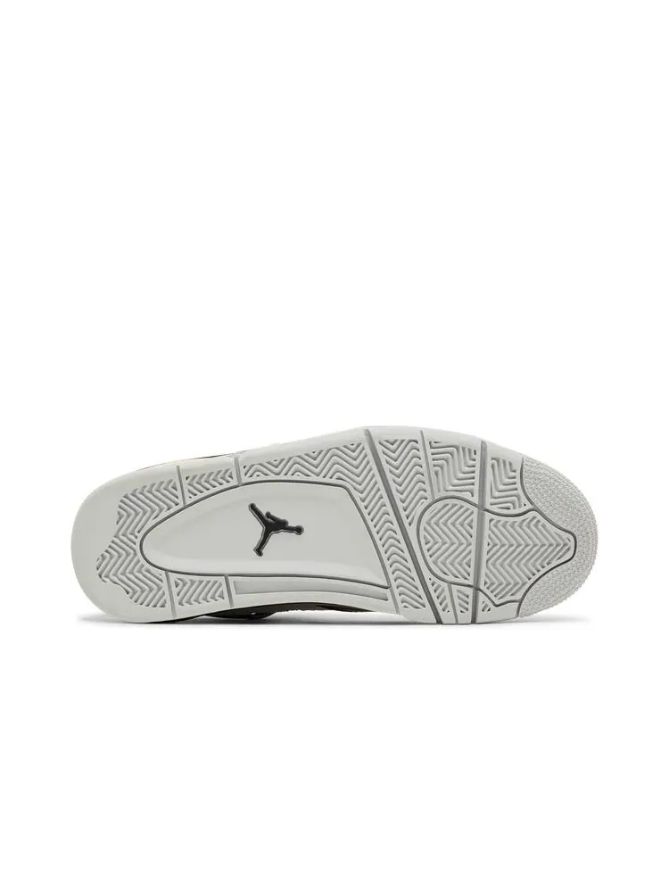 Кроссовки Air Jordan 4 Retro GS Platinum Gold — изображение 4 из 6, платиновый золотистый