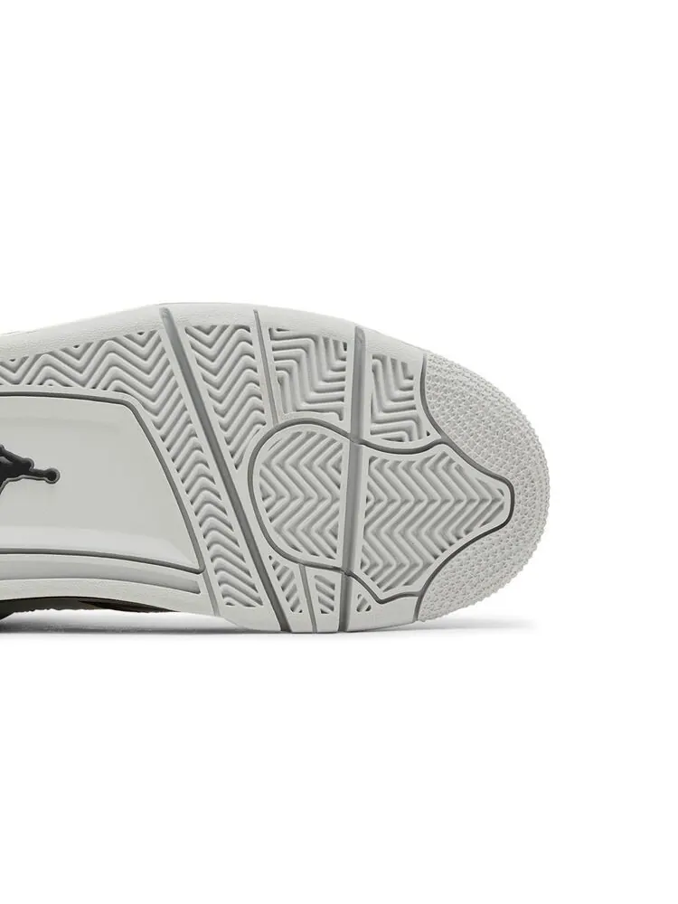 Кроссовки Air Jordan 4 Retro GS Platinum Gold — изображение 5 из 6, платиновый золотистый