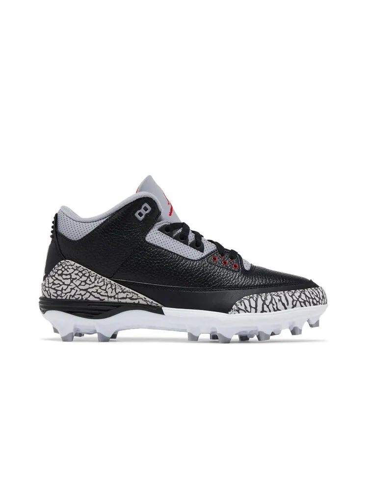 Кроссовки Air Jordan 3 Retro TD Cleat — изображение 1 из 4, черный