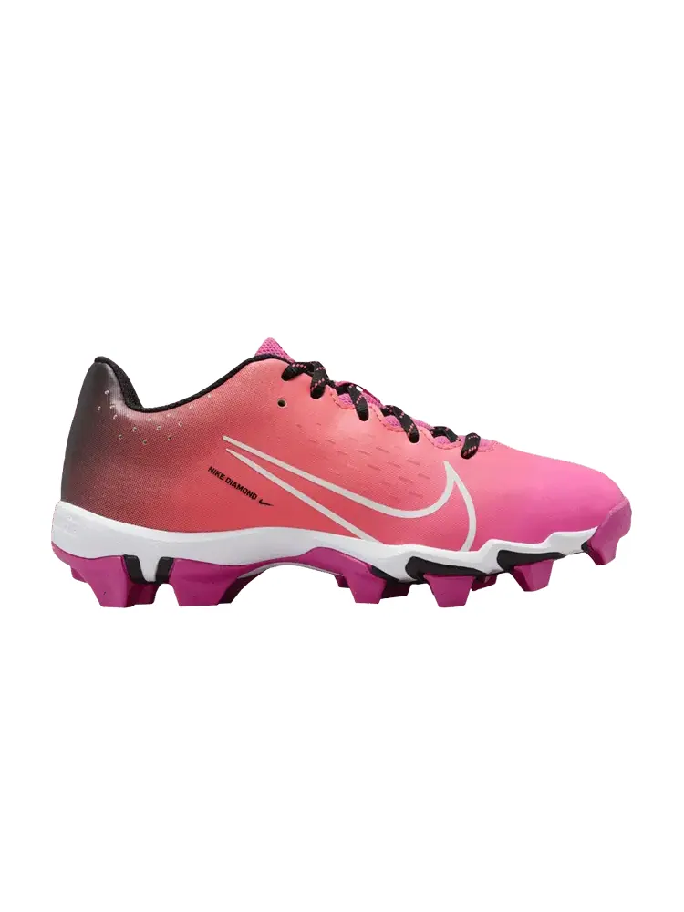 Кроссовки Nike Hyperdiamond 4 Keystone GS Laser Fuchsia — изображение 1 из 1, розовый