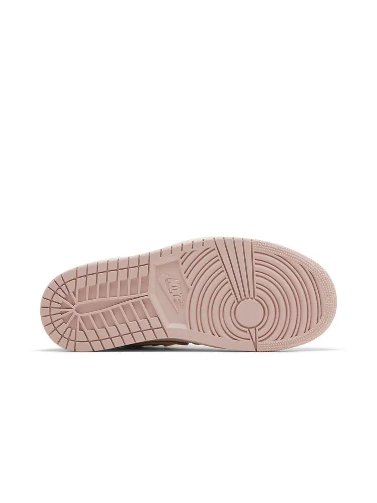 Кроссовки Air Jordan Wmns Air Jordan 1 High Method of Make Pink Oxford — изображение 4 из 6, розовый