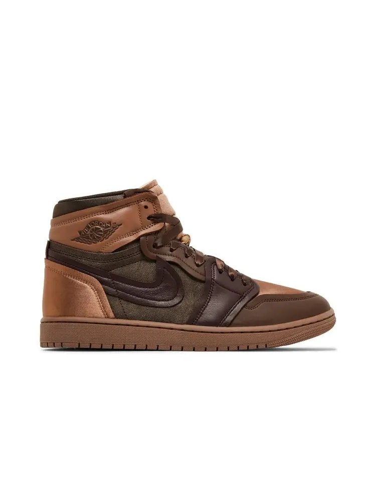 Кроссовки Air Jordan Wmns Air Jordan 1 High Method of Make Archaeo Brown — изображение 1 из 6, коричневый