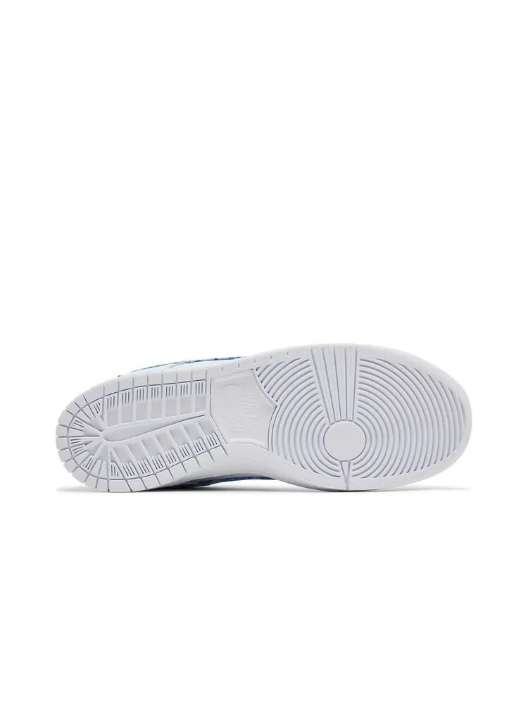 Кроссовки Nike Nicole Hause x Dunk Low Pro SB White University Blue — изображение 4 из 6, белый синий
