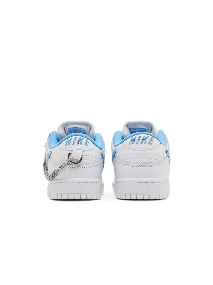 Кроссовки Nike Nicole Hause x Dunk Low Pro SB White University Blue — изображение 6 из 6, белый синий